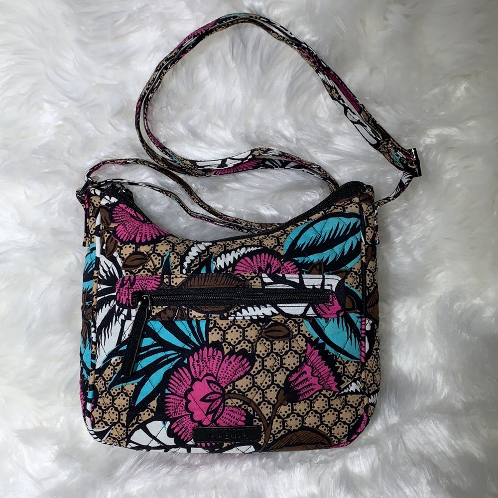 Vera Bradley In Canyon Road Tropical Mini Andi Crossbody